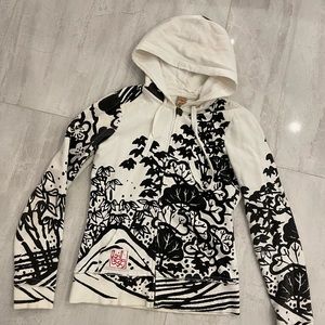 Billabong zip up sweatshirt hoodie